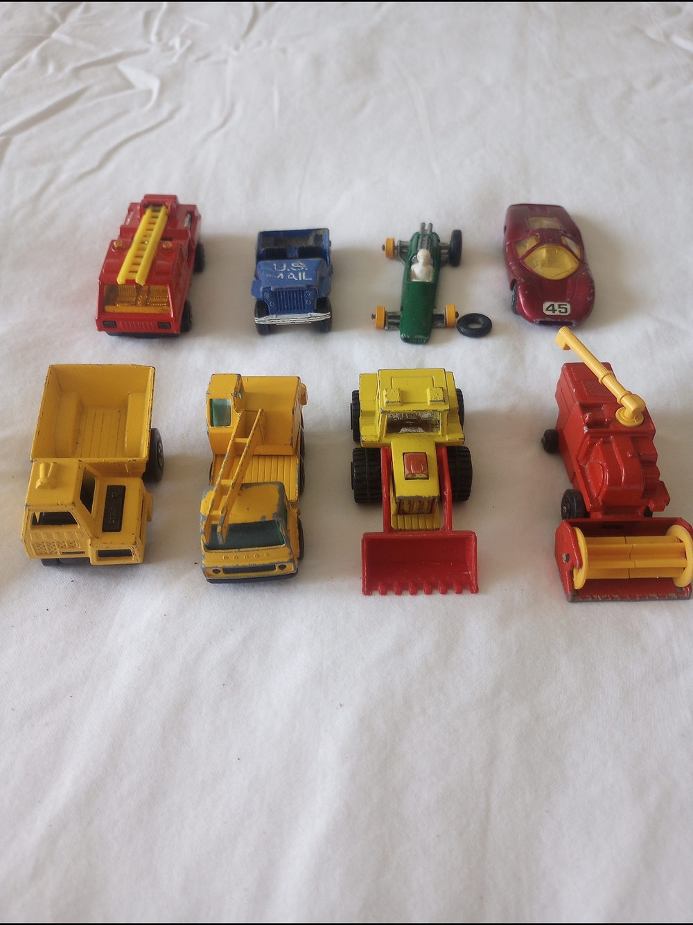 Lot Vintage 70' Matchbox England Diecast Car/Truck Toys